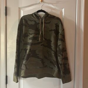 J. Crew Vintage Camo Flannel